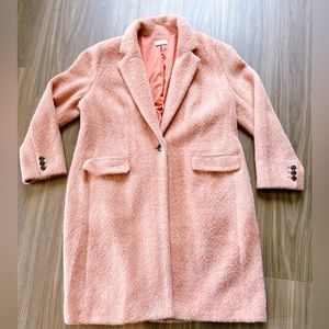 LOFT Super Soft Single Button Winter Coat